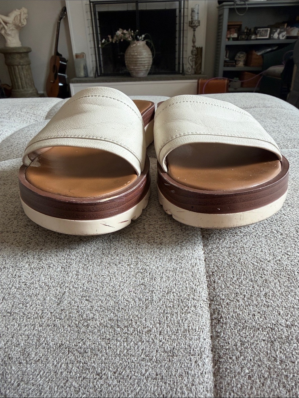 SEE BY CHLOÉ Robin Platform Slide Sandals Size 38 - Picture 3 of 15